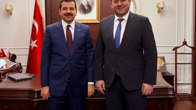 Adalet Bakan Yardımcımız Sayın Mehmet Yılmaz’ı makamında ziyaret ettik.