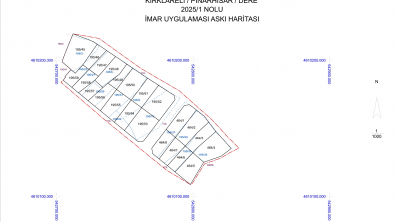 Pınarhisar Dere Mahallesi 2025/1 Nolu İmar Uygulaması