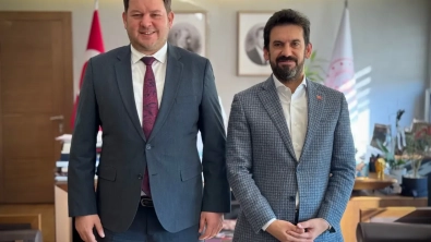 Kültür ve Turizm Bakan Yardımcımız Sayın Batuhan Mumcu’yu makamında ziyaret ettik.