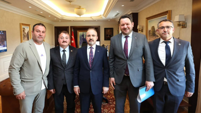 Nazik kabulleri, misafirperverlikleri ve destekleri için Sayın Bakan Yardımcımıza teşekkür ediyor, çalışmalarında kolaylıklar diliyorum.