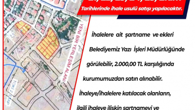 TAŞINMAZ SATIŞ İHALE İLANI