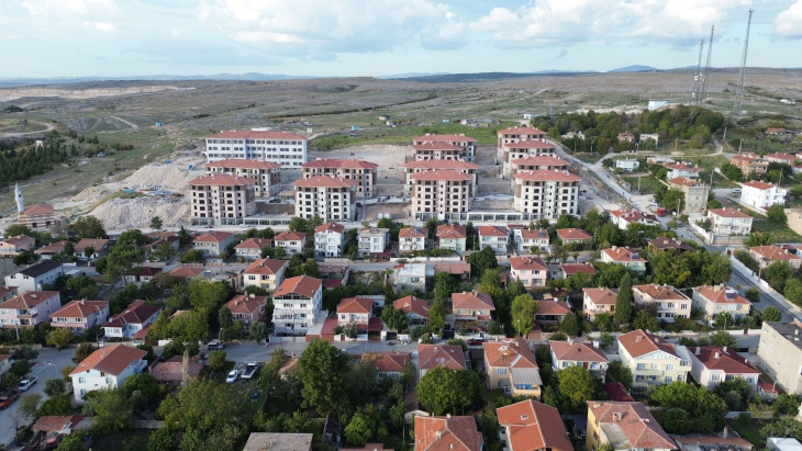 Başkan Talay TOKİ 1.ETAP alanında incelemelerde bulundu.