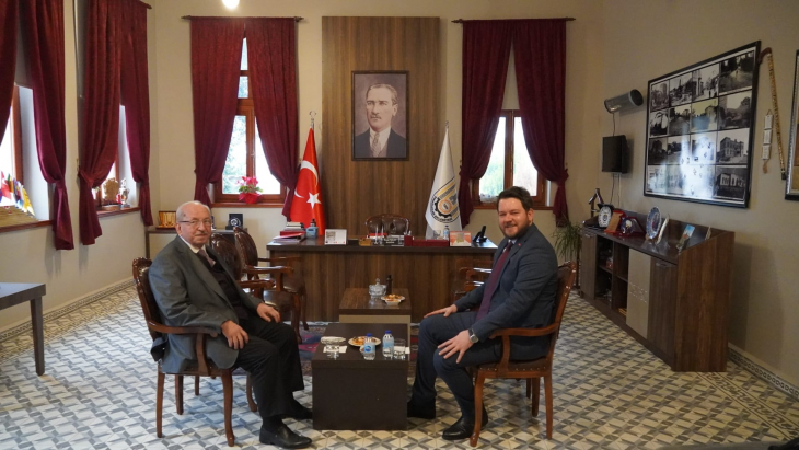 Tekirdağ Büyükşehir Belediye #Başkanımız Sn. Kadir ALBAYRAK'ı Belediyemizde misafir ettik