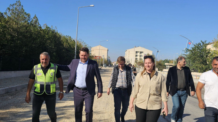 Vize Caddesi, altyapı ve yenileme çalışmalarıyla modern bir görünüme kavuşuyor