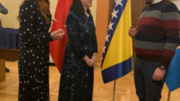 Başkan Talay'dan Saraybosna’ya ziyaret